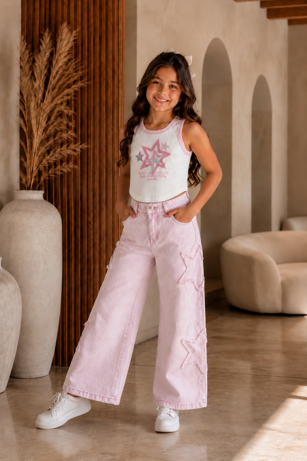 Set estrellas Rosa